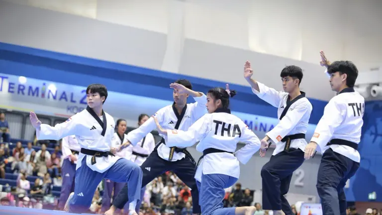 Thai Taekwondo Poomsae Championship Opens in Korat With Big Turnout