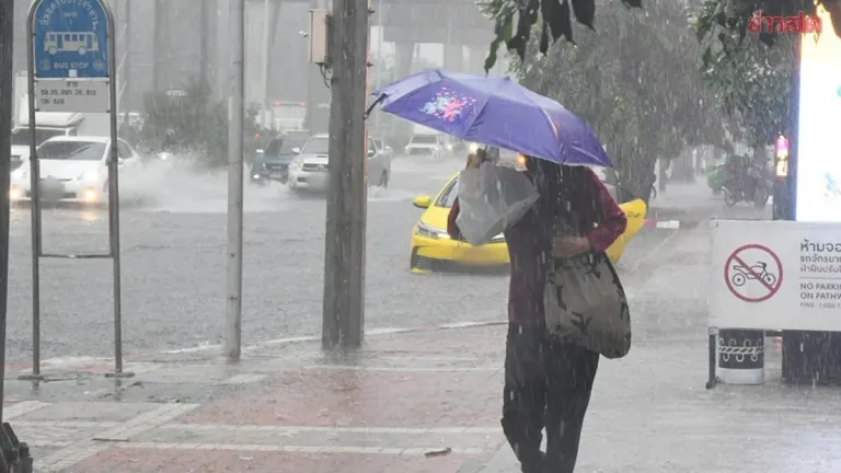 Thailand Issues Heavy Rain Alert for 32 Provinces