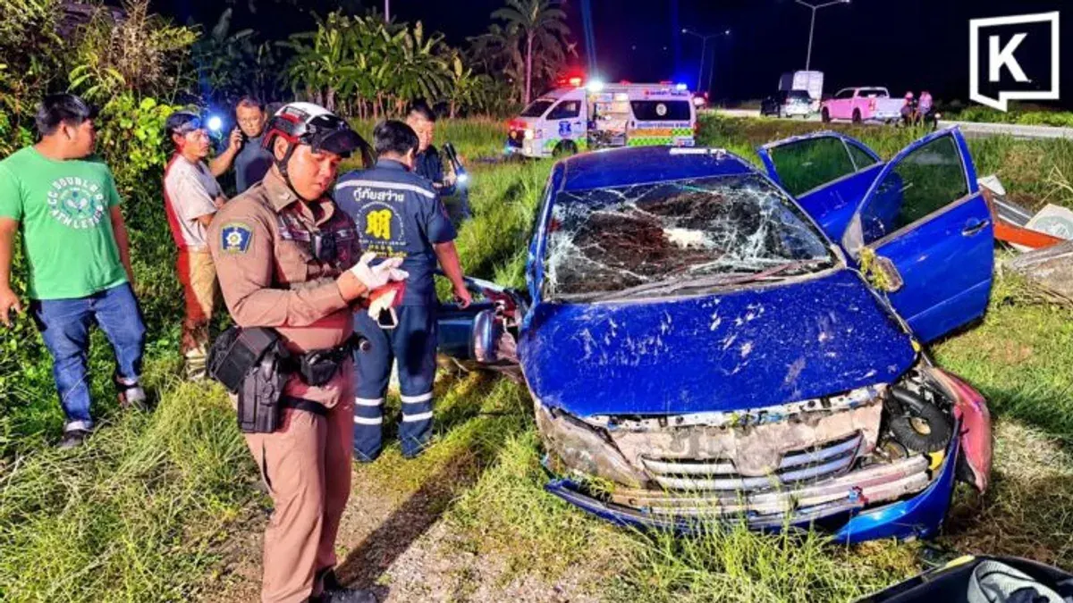 Man Dies After Car Hits Sign Base On Highway 331