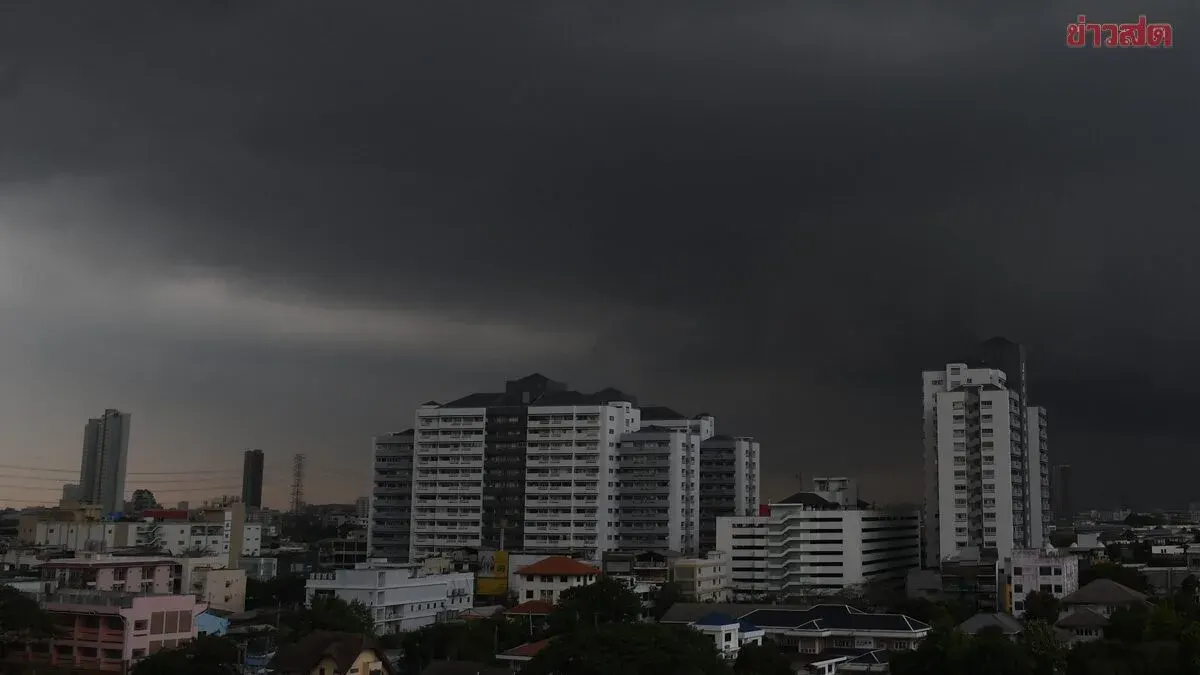 Thai Weather Agency Issues Sixth Warning for Nationwide Storms