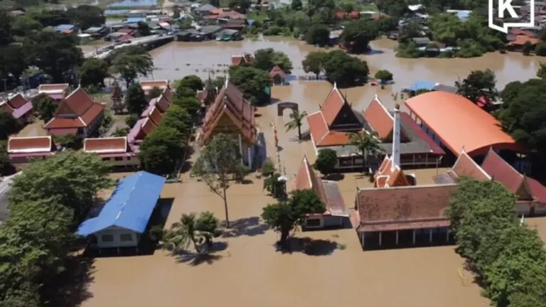 Ayutthaya Warned of 10cm Water Rise from Dam Release