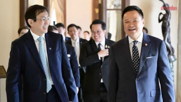 Prime Minister Anutin Meets Temasek Trust on Clean Energy, Health