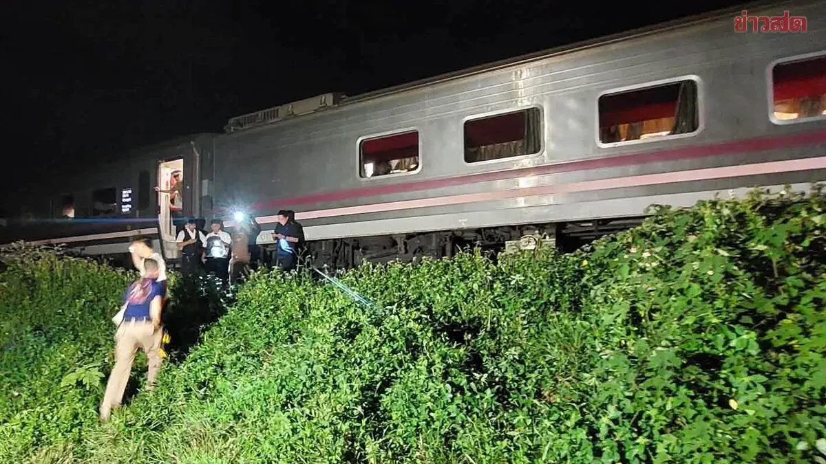 Train Strikes Man Fatal in Lampang