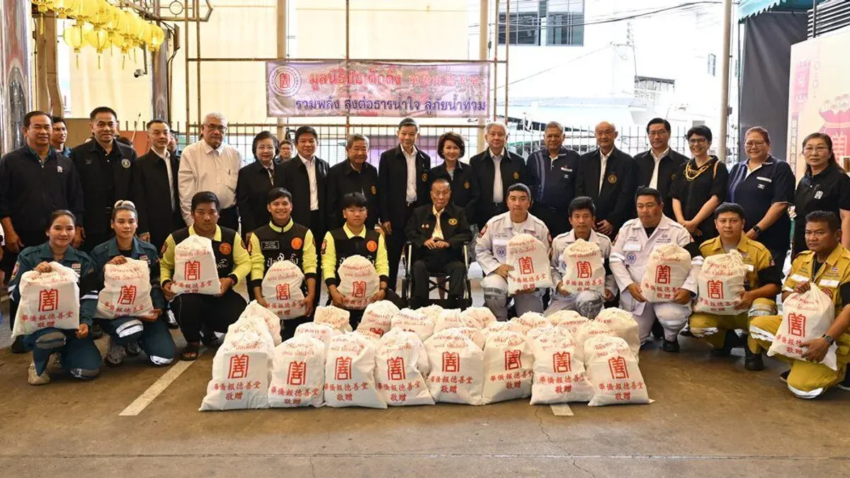 Poh Tek Tung Foundation Rushes Flood Relief Supplies to Victims