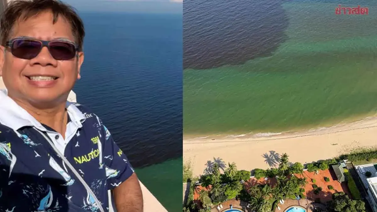 Plankton Bloom Invades Cha-am and Hua Hin Waters After Floods