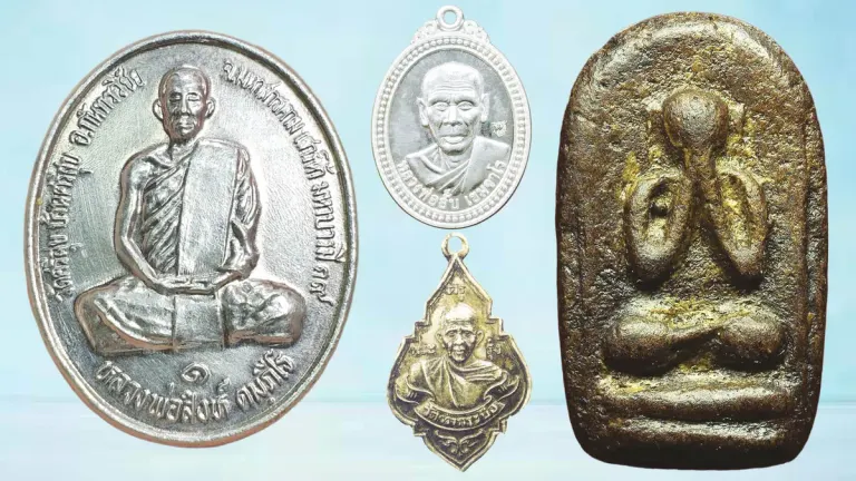 Collectors Hunt Rare Thai Buddhist Amulet Coins