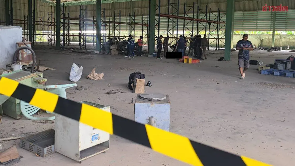 Factory Owner Shoots Dead Robber in Samut Sakhon
