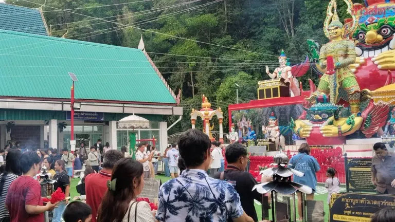 Factory Worker Seeks 21st Lottery Win at Thai Spirit Shrine