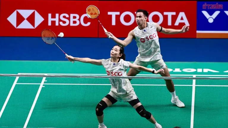 Thai Bas-Fem Defeat Chinese Taipei in Denmark Open Mixed Doubles