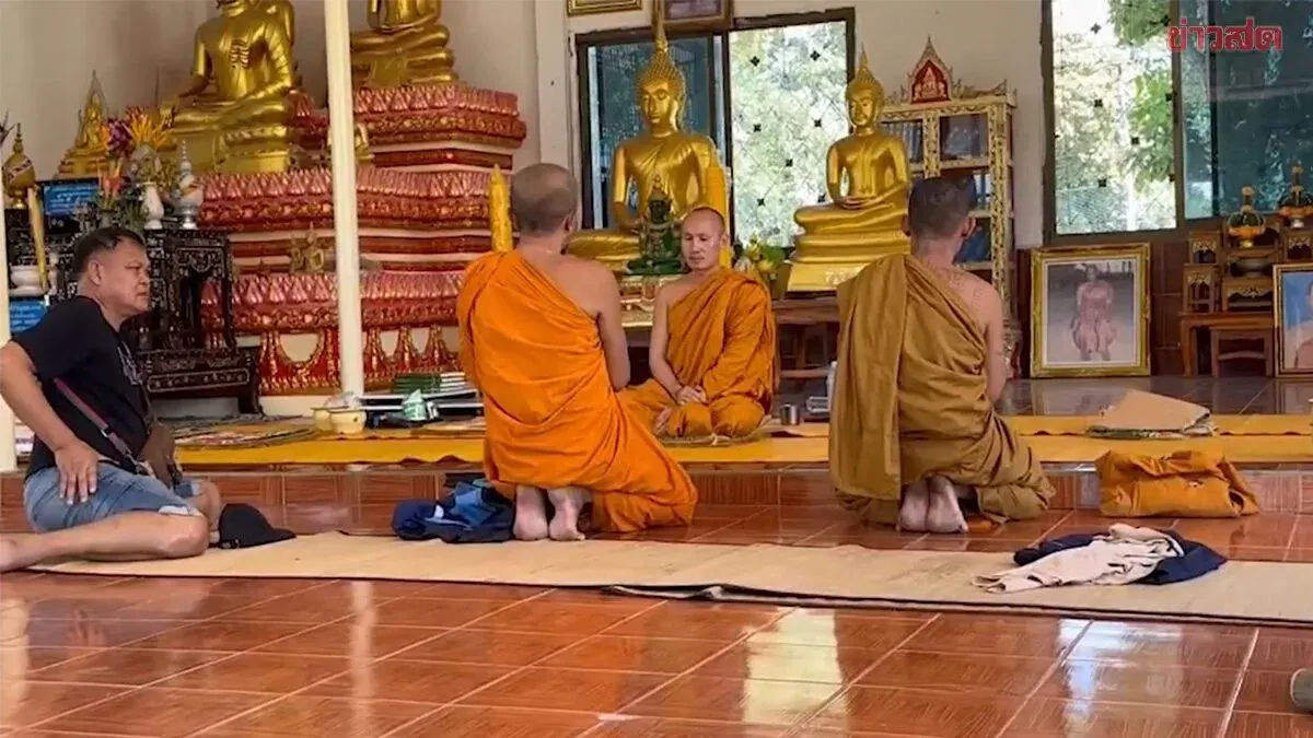 Police Raid Forest Temple, Arrest Three Monks Over Meth Use
