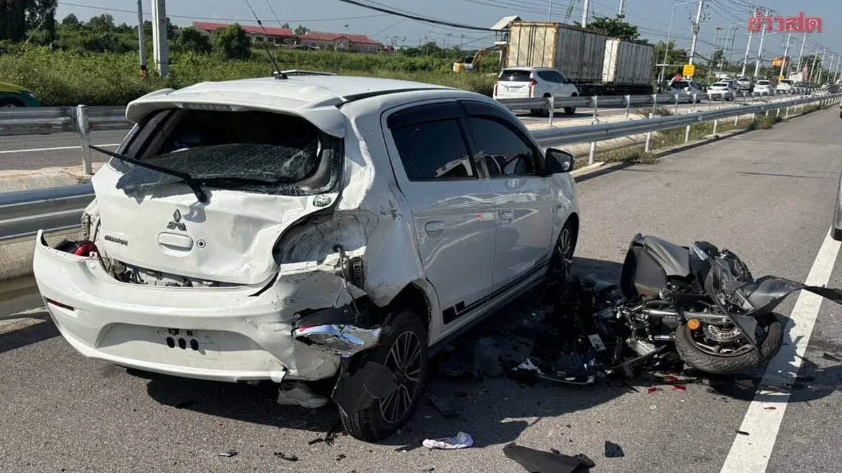 Teen Motorcyclist Killed in Rama 2 Collision With Parked Car