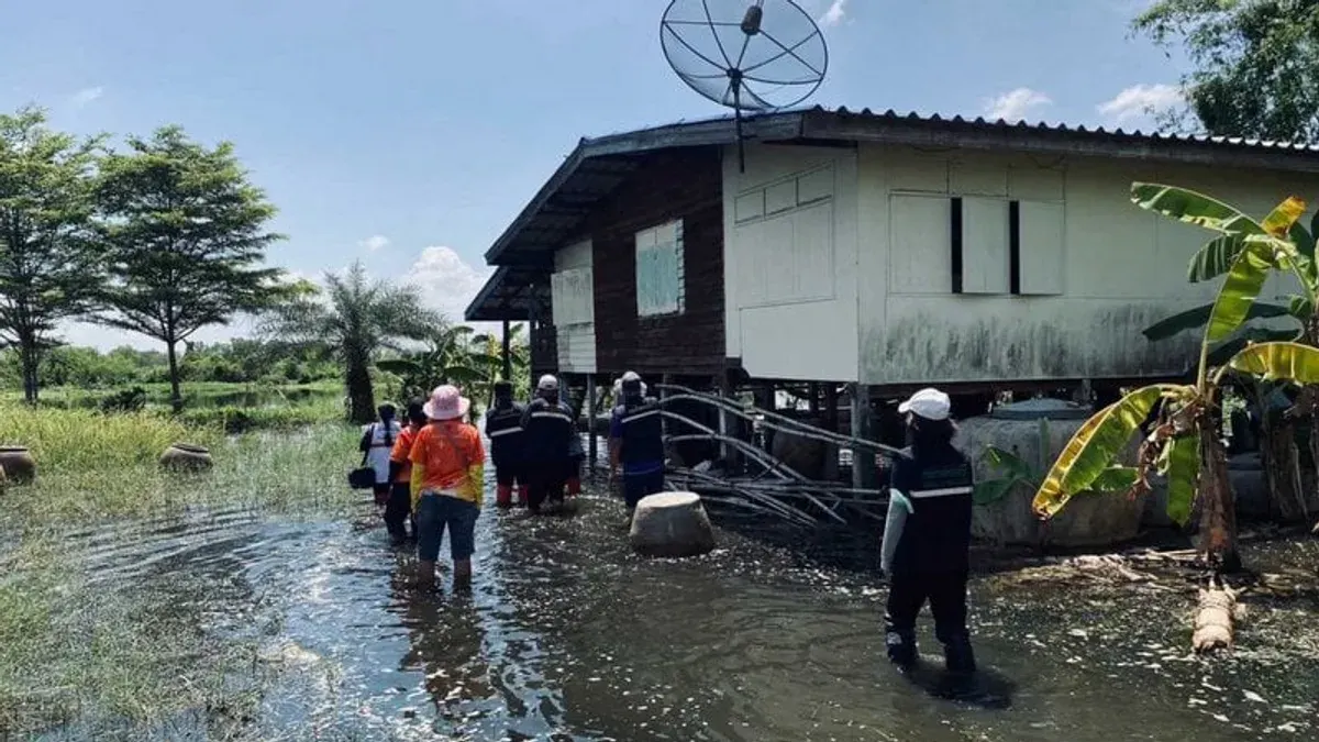 Flood Death Toll Rises to 76 Across Thailand Since Mid-September