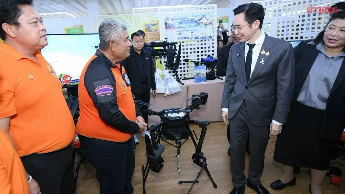 Deputy PM Yotsachun Unveils 7 Thai Flood-Response Innovations