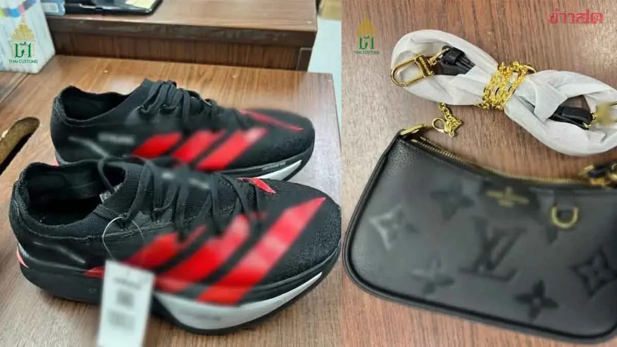 Customs Seizes 44M Baht Counterfeit Goods from China