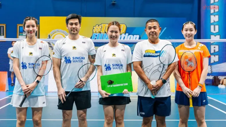 Tod Piti Phimolbhakdi's Charity Badminton Boosts Education, Health