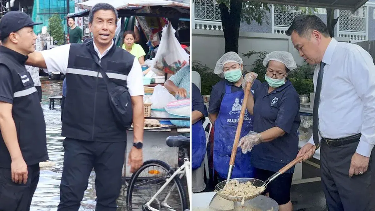 Government Supporters Blame Bangkok Governor for Flood Response