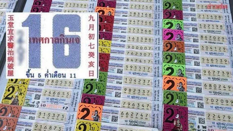 Chiang Mai Residents Flock to Buy Lucky Lottery Numbers