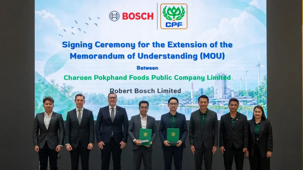 CPF and Bosch Extend AI‑Driven Food Production Partnership