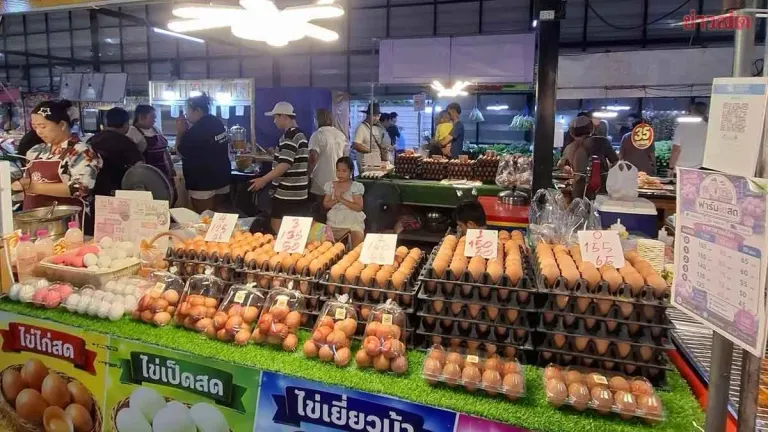 Egg Prices Jump 20 Baht per Tray After Flood