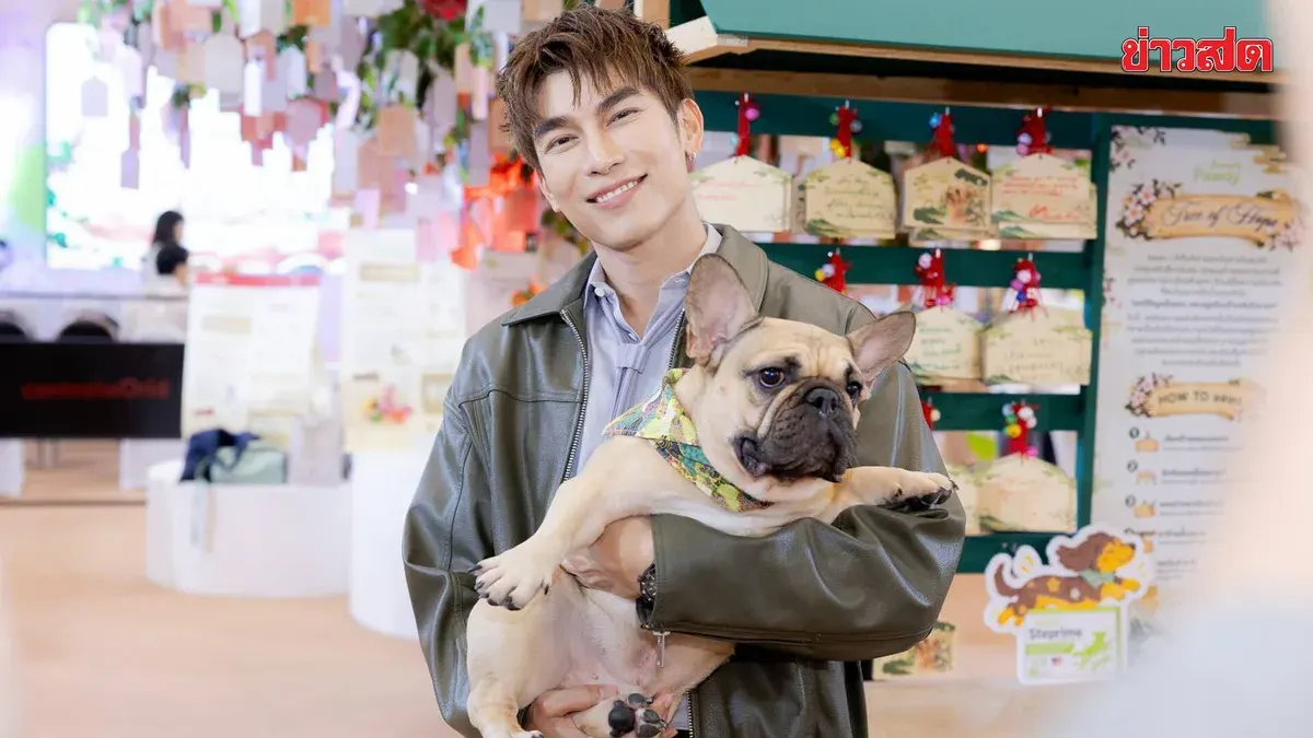 Mew Suppasit Shares Pet Care Tips at Pawdy Fan Event