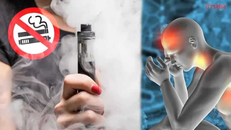 Thai Youth Vaping Surges, Officials Warn of Six Serious Diseases