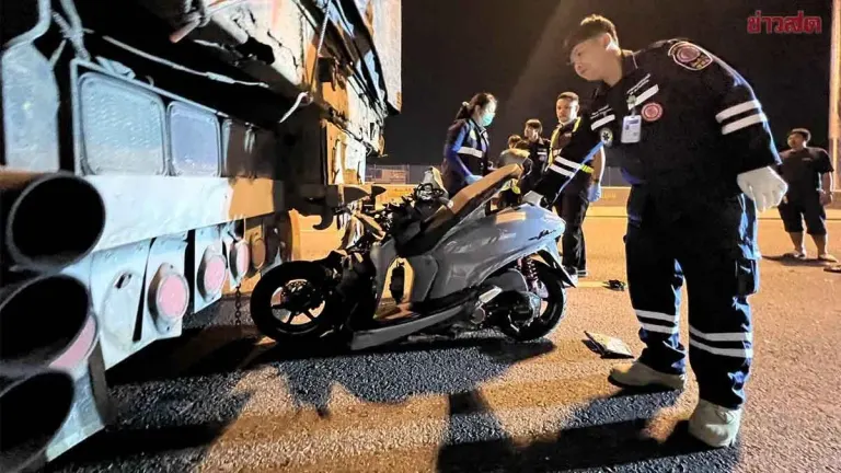 Motorbike Rider Dies After Rear-End Collision With Truck, Struck Again