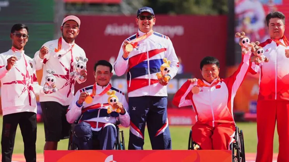 Thai Para-Archers Win Gold at 2026 Asian Para Games