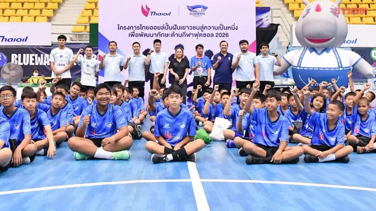 Bluewave Futsal Club and Thai Oil Launch Youth Futsal Training