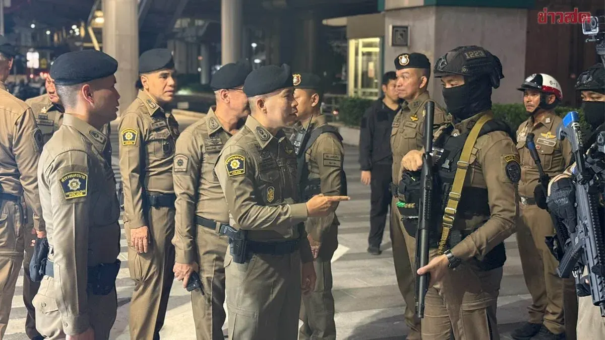 Metropolitan Police Deputy Deploys Phahonyothin Units Against Crime