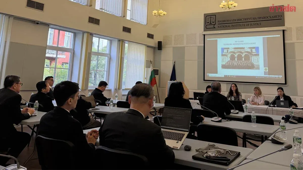 Thai Delegation Studies Rule of Law at Bulgaria's Supreme Court