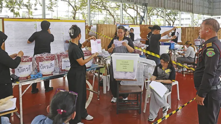 Social Security Board Election Sees Record Turnout Across Thailand