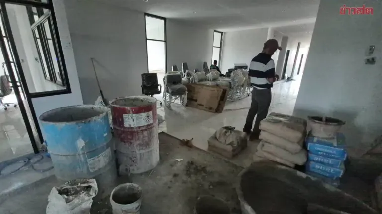 Udon Thani Governor Probes Unfinished 39-Million Baht Clinic