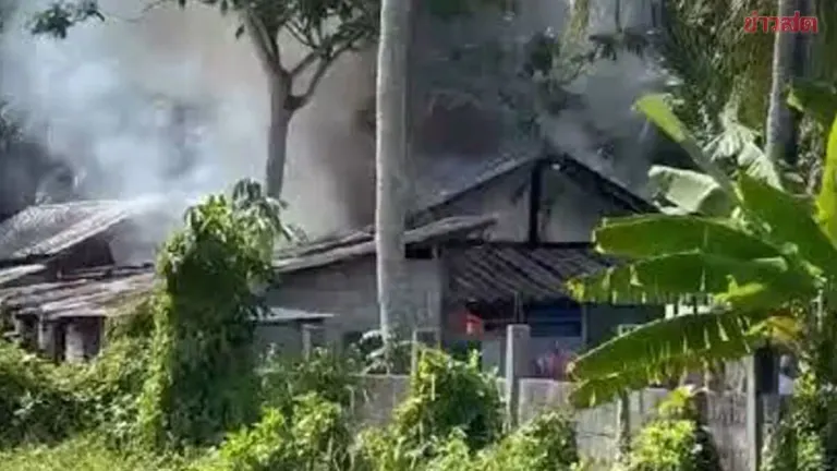 Fire Destroys Four Dorms at Pattani Islamic School