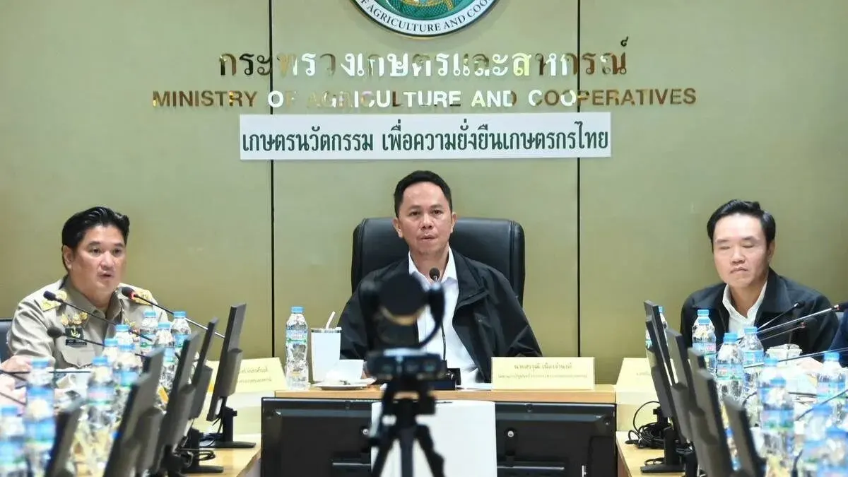 Agriculture Ministry Seeks 1.575 Billion Baht Flood Relief for Farmers