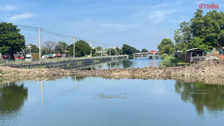 Pathum Thani Closes Canal 12 Gate After Two-Hour Opening