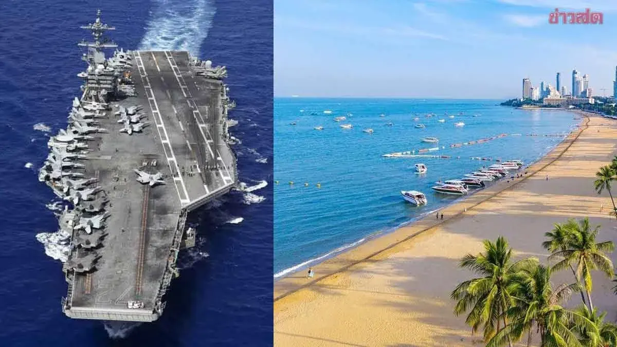 U.S. Navy Visit Puts Pattaya Back on Global Tourism Radar