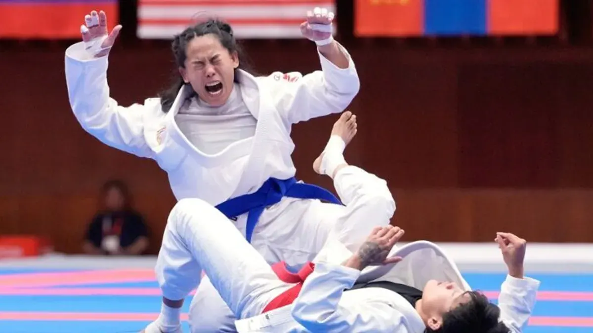 Thai Jiu-Jitsu Star Orapa Claims Asian Games Gold