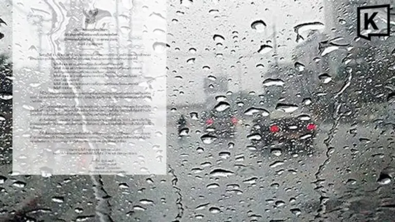 Thailand Braces for Five Days of Storms, Heavy Rain, Hail