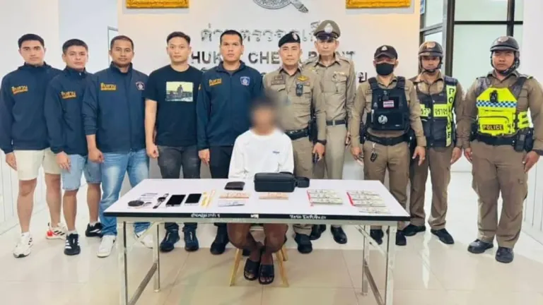 Phuket Food Delivery Rider Arrested for Chalong Burglaries