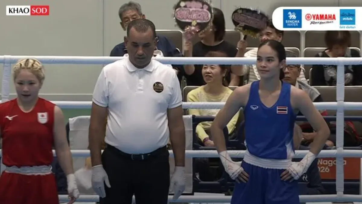 Thai Boxer Nattanicha Reaches Asian Games Final
