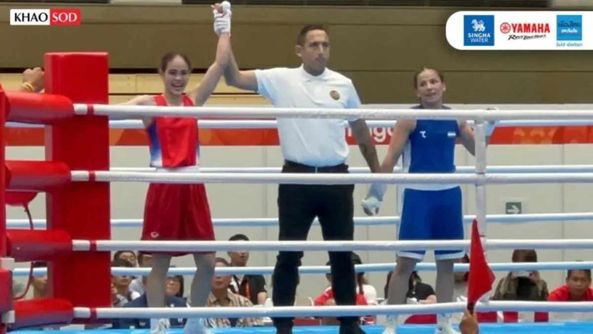 Thai Boxer Focus Advances to Asian Games Semifinal
