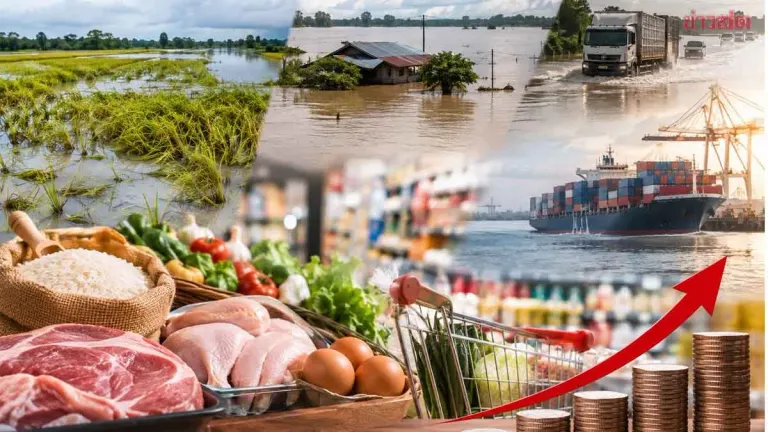 Floods Drive Up Thai Living Costs by 13 Billion Baht
