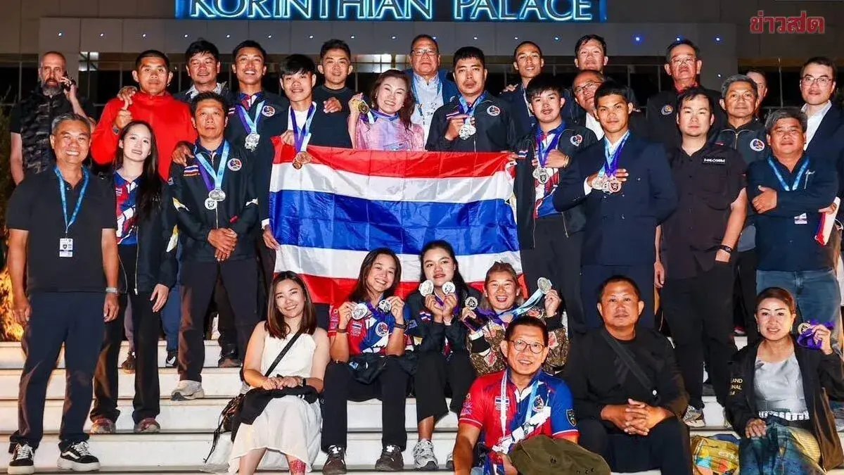Thai Shotgun Team Claims 3 Golds, Ranks Fifth at World Champs