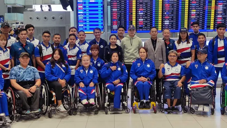 Thai Para Squad Departs for Japan's 2026 Asian Para Games