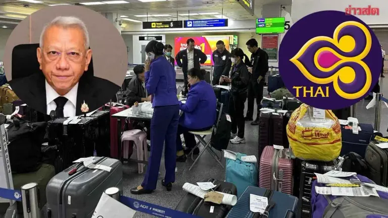 PM Calls for Thai Airways Contract Review After Luggage Backlog