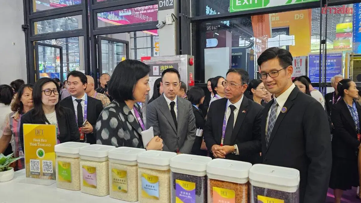 Thai Fragrant Rice Draws Crowds at China-ASEAN Expo