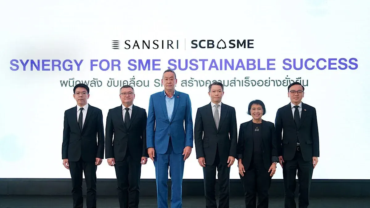 Sansiri, SCB Launch 2 Billion Baht Sustainable Financing for SMEs