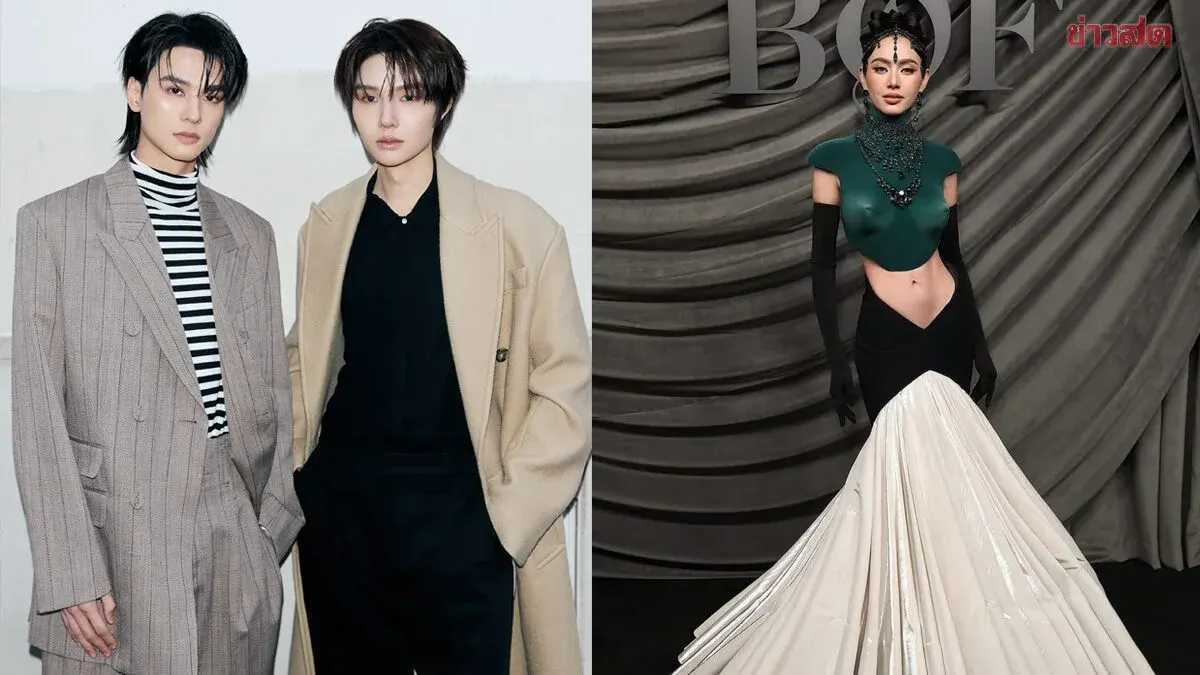 Mai Davika, Keng, Namping Shine at Paris BoF 500 Gala