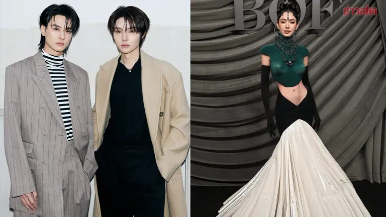 Mai Davika, Keng, Namping Shine at Paris BoF 500 Gala