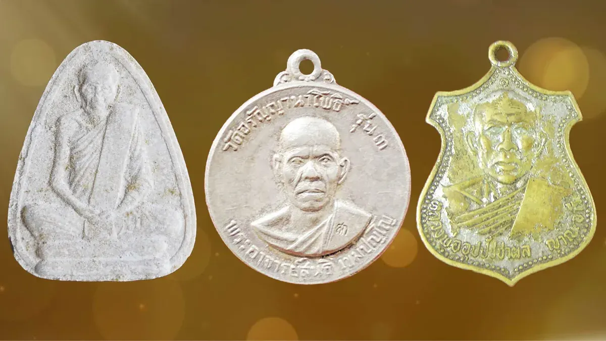 Details Emerge on Sacred Amulets Created by Revered Thai Monks
